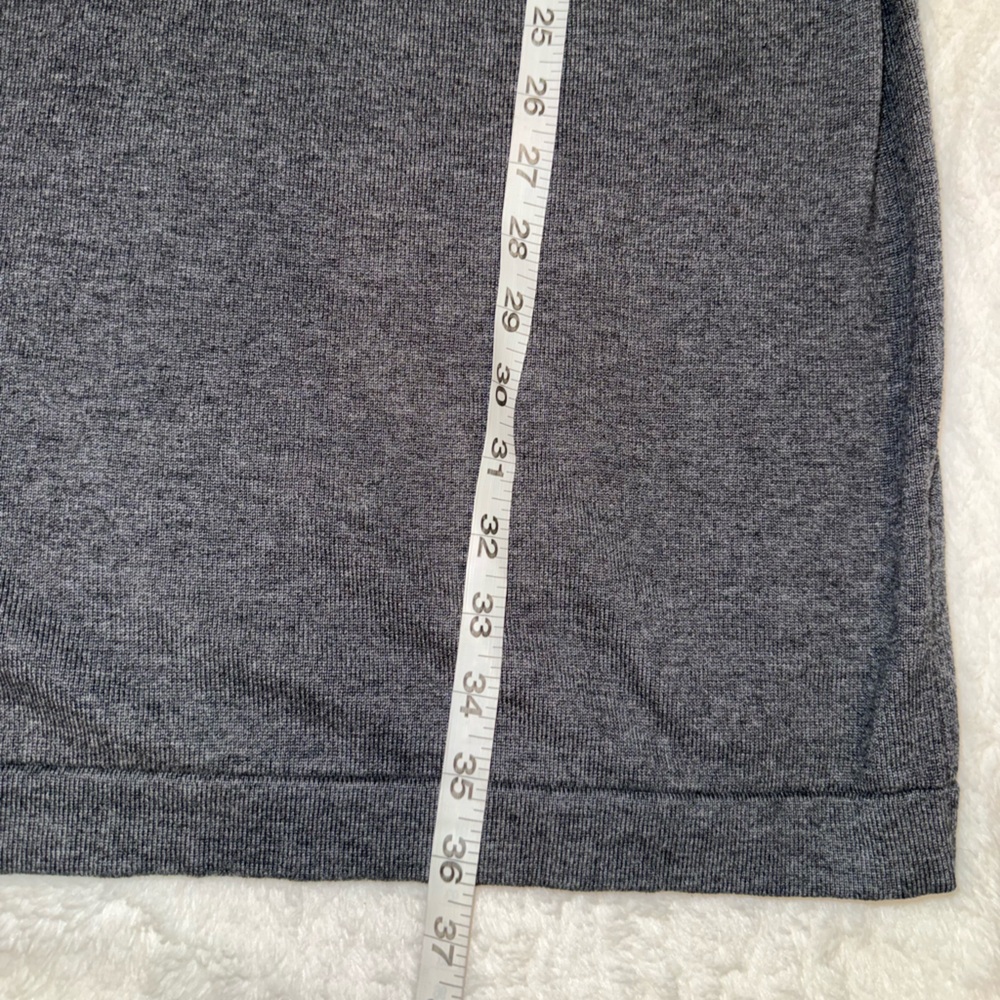 3 x 20$ Apt. 9 Charcoal V-Neck Wrap Midi Dress Size Large - Picture 9 of 10